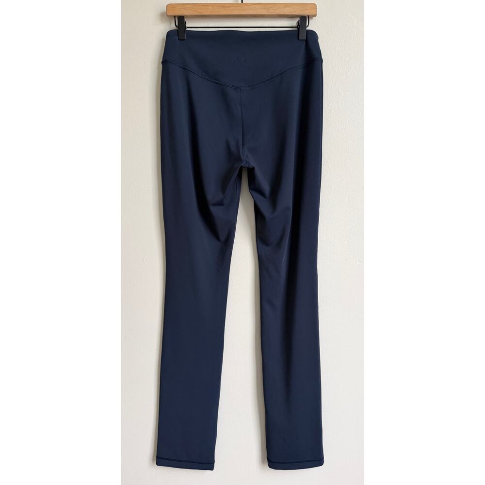 Lululemon Wunder Under SmoothCover Ruched Pant True Navy Size 12 Athletic Gym - Picture 8 of 13